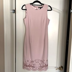 White House Black Market sleeveless sheath dress